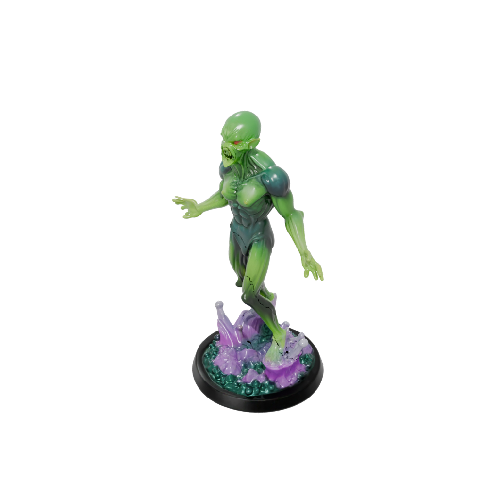 Neon Gelatinous Cube Ooze