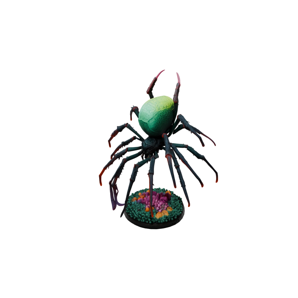 Neon Giant Spider