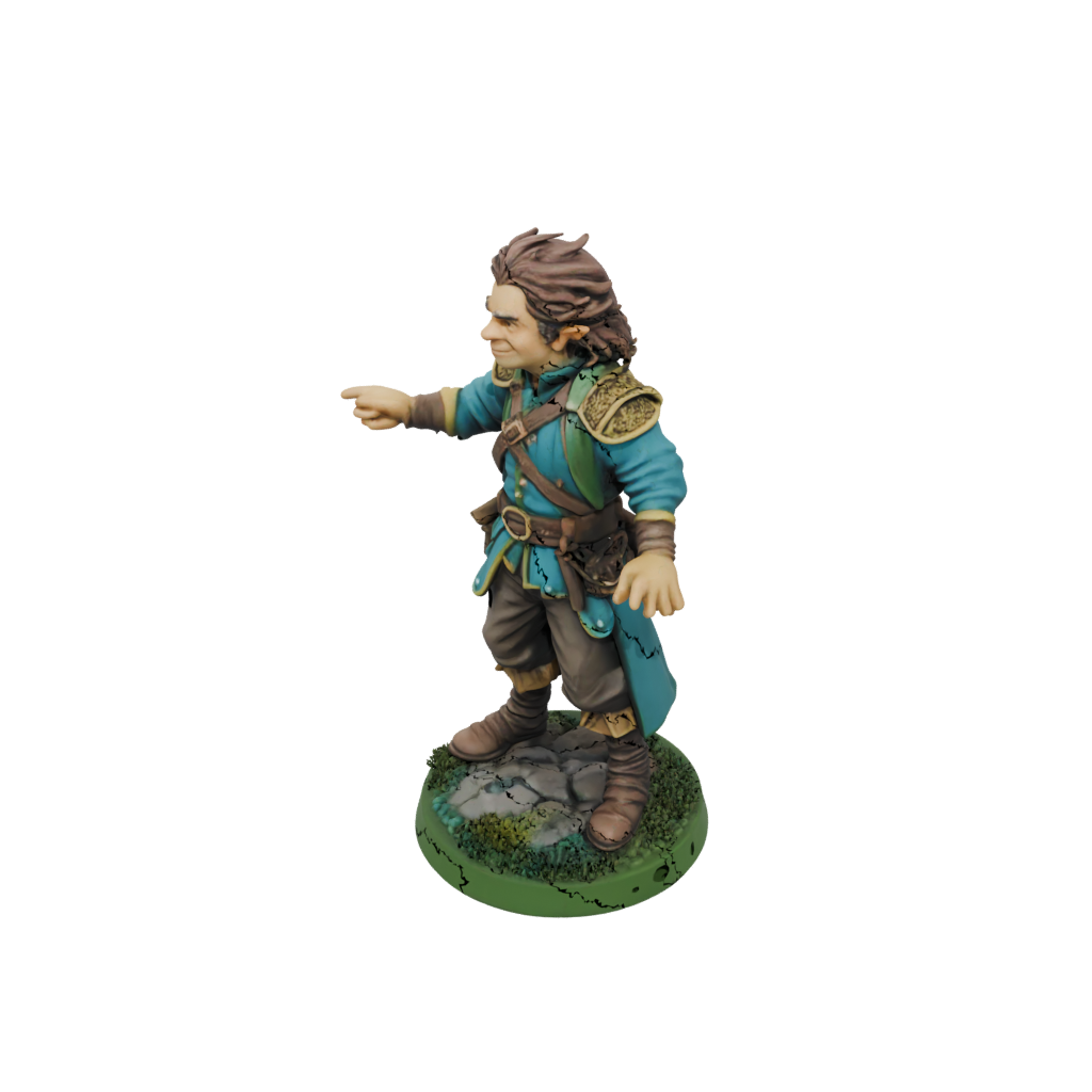 Neon Halfling Bard