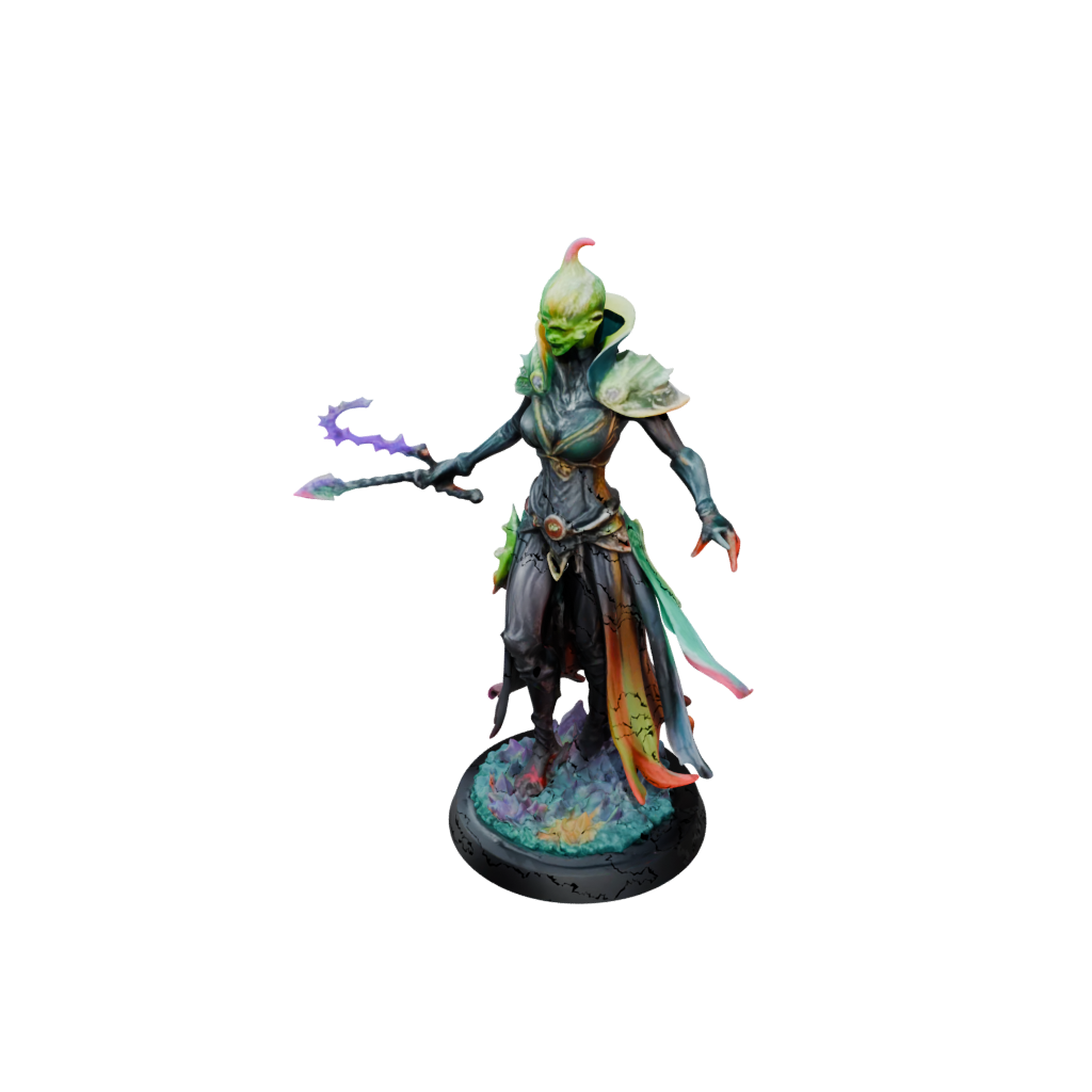 Neon Necromancer Summoner