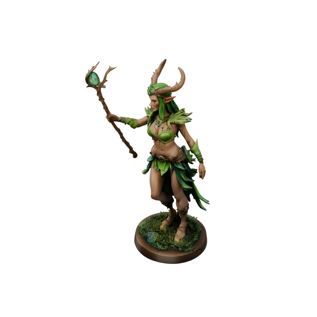 Neon Wood-Elf Druid