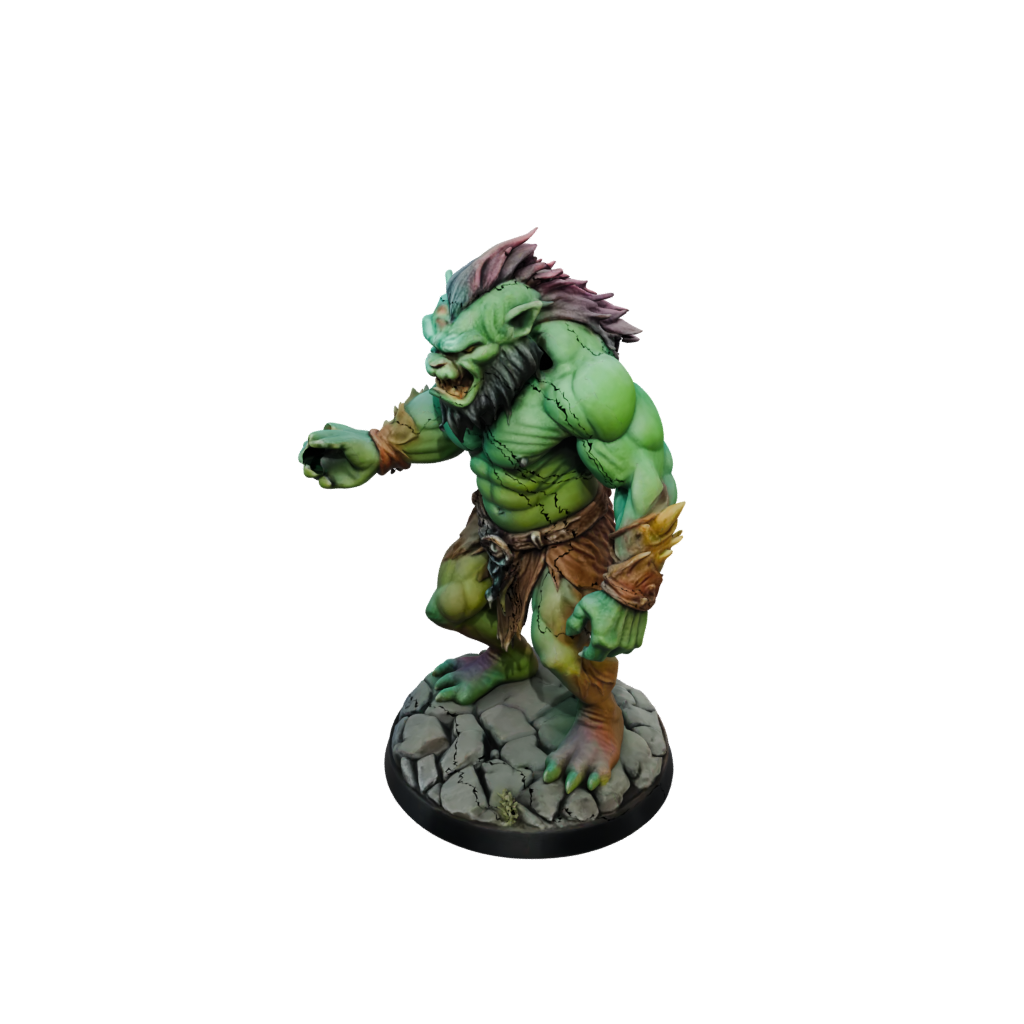 Neon Cave Troll
