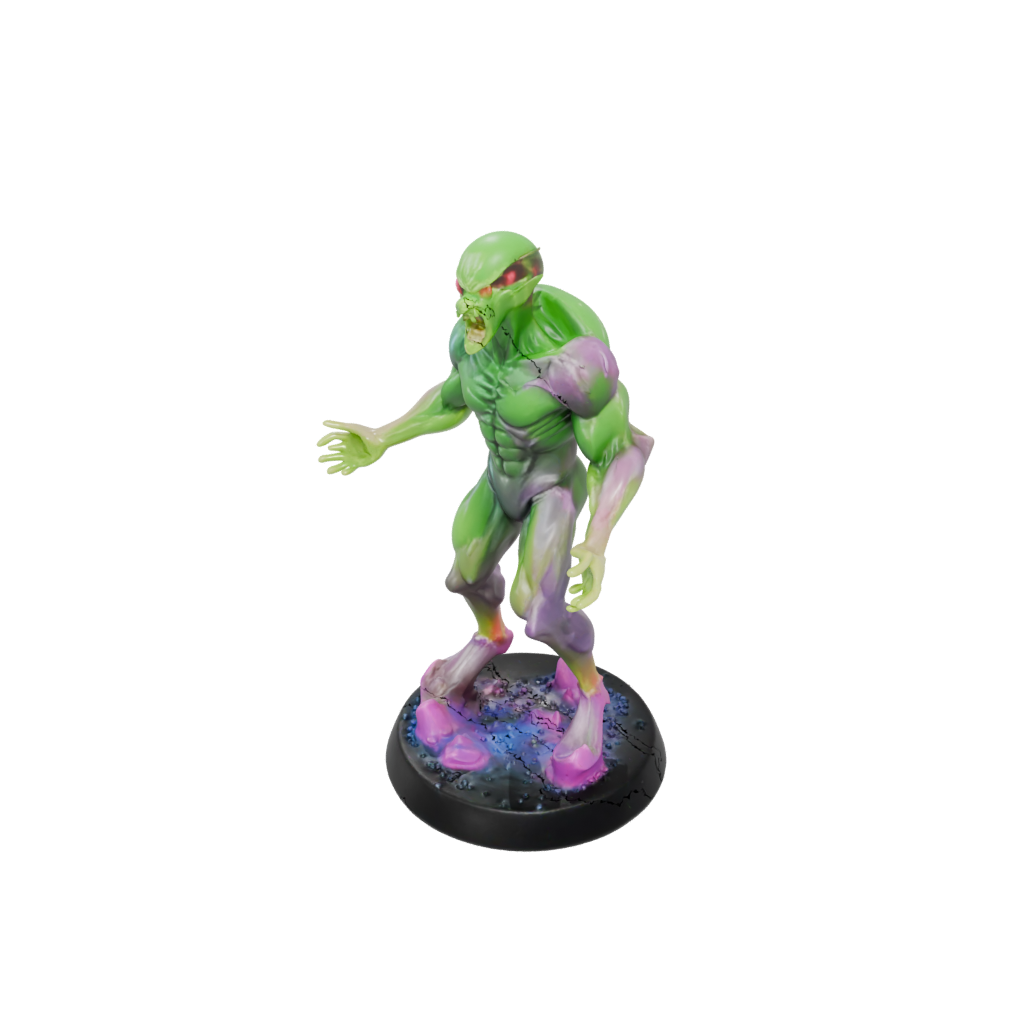 Neon Gelatinous Cube Ooze