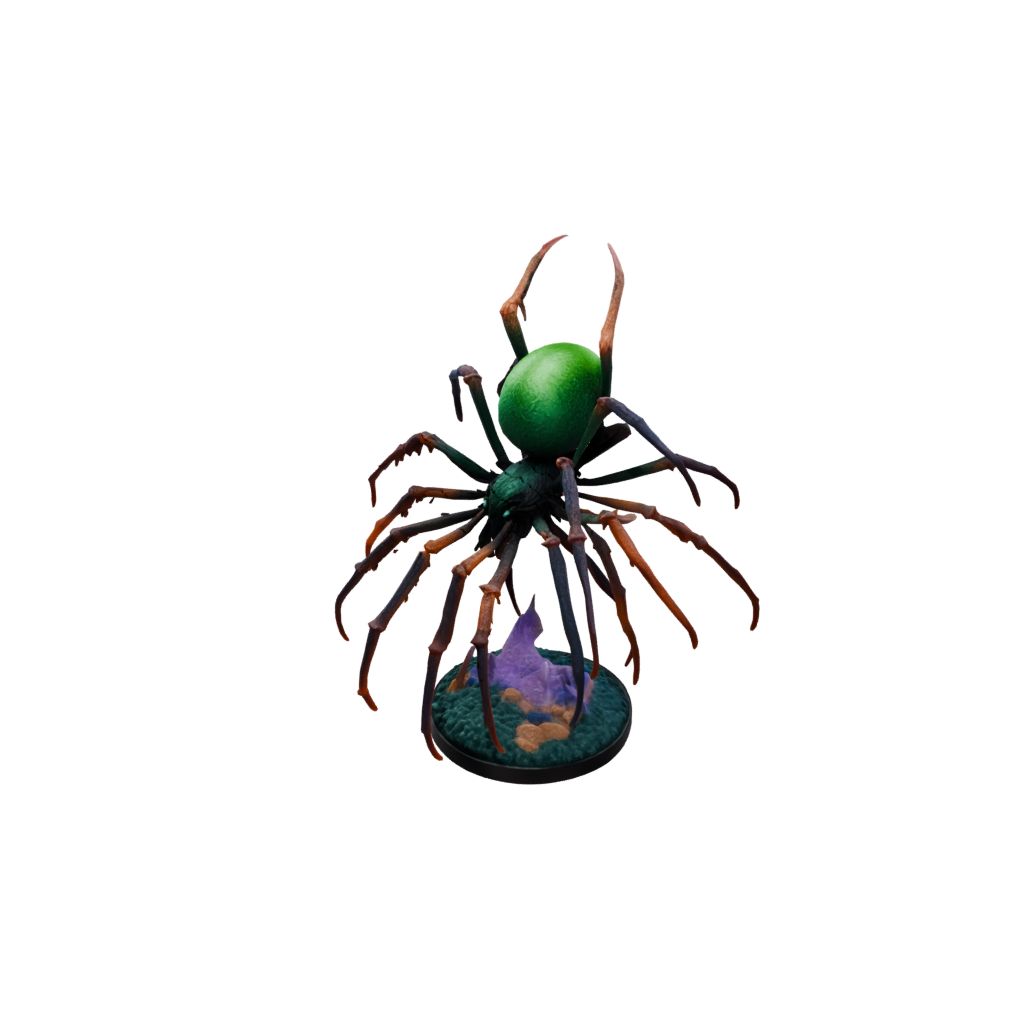 Neon Giant Spider