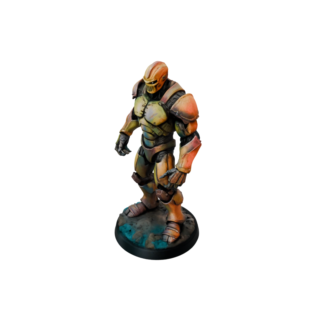 Neon Iron Golem