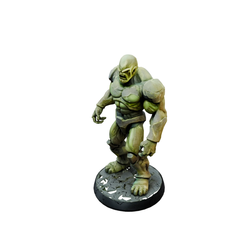 Neon Stone Golem