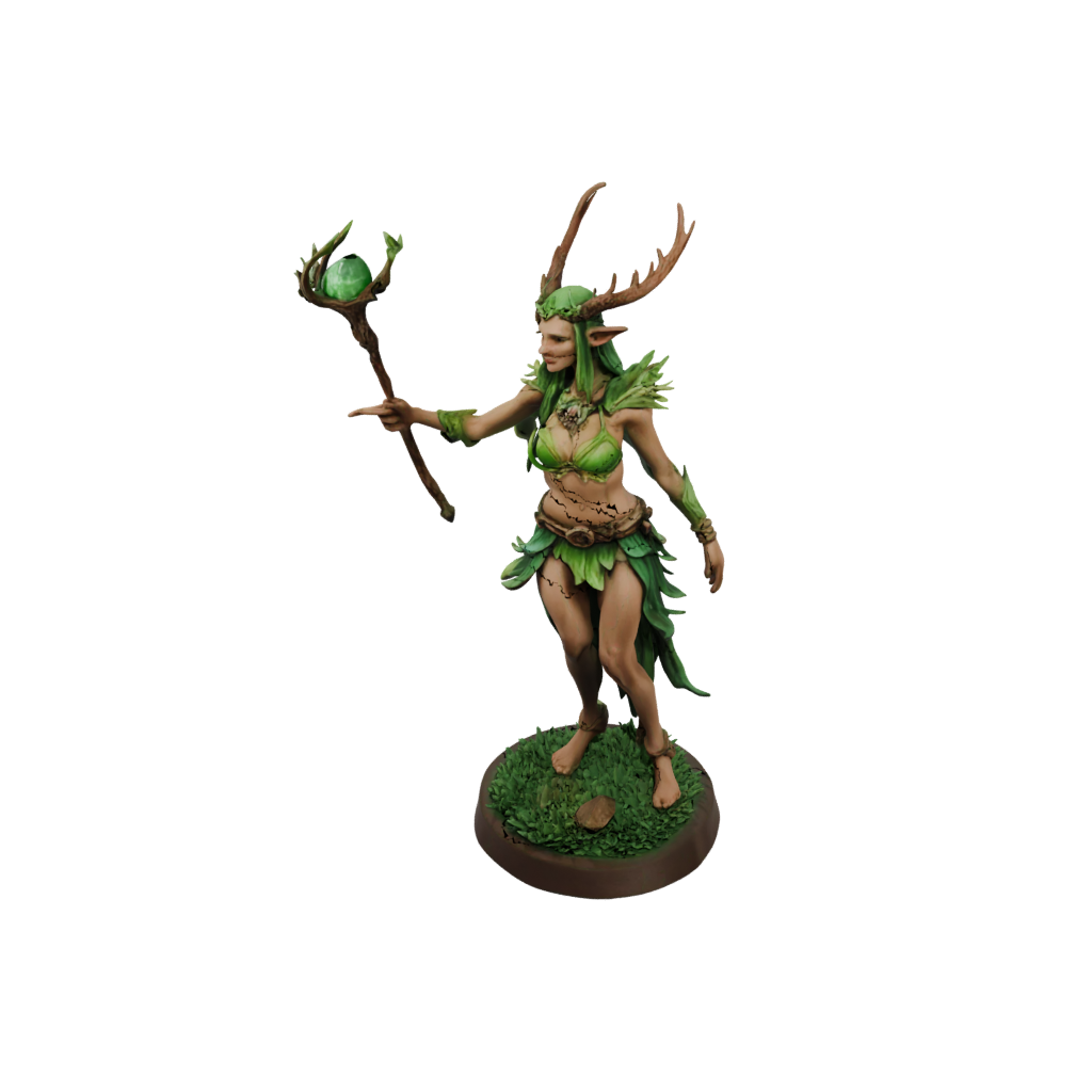 Neon Wood-Elf Druid