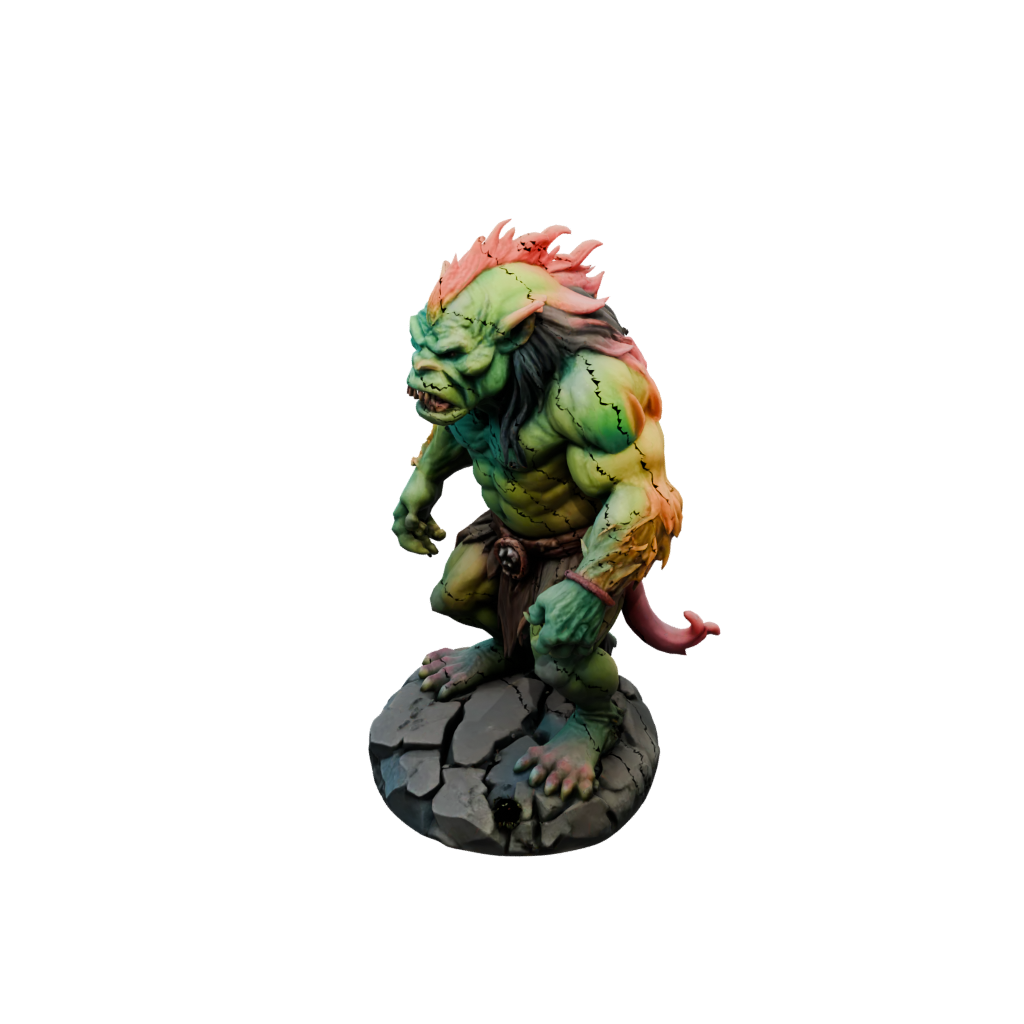 Neon Cave Troll