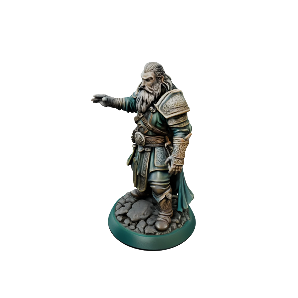 Neon Dwarven Cleric