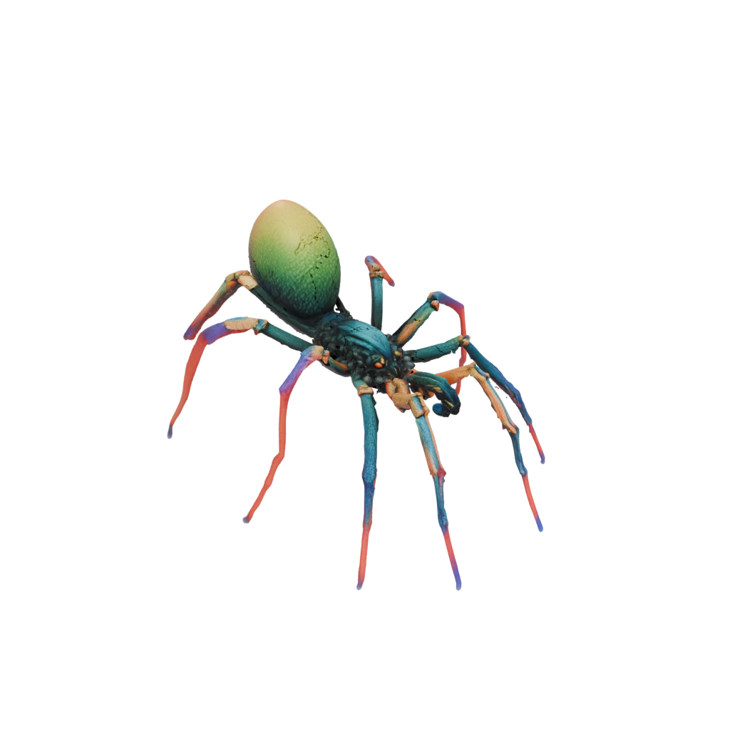 Neon Giant Spider