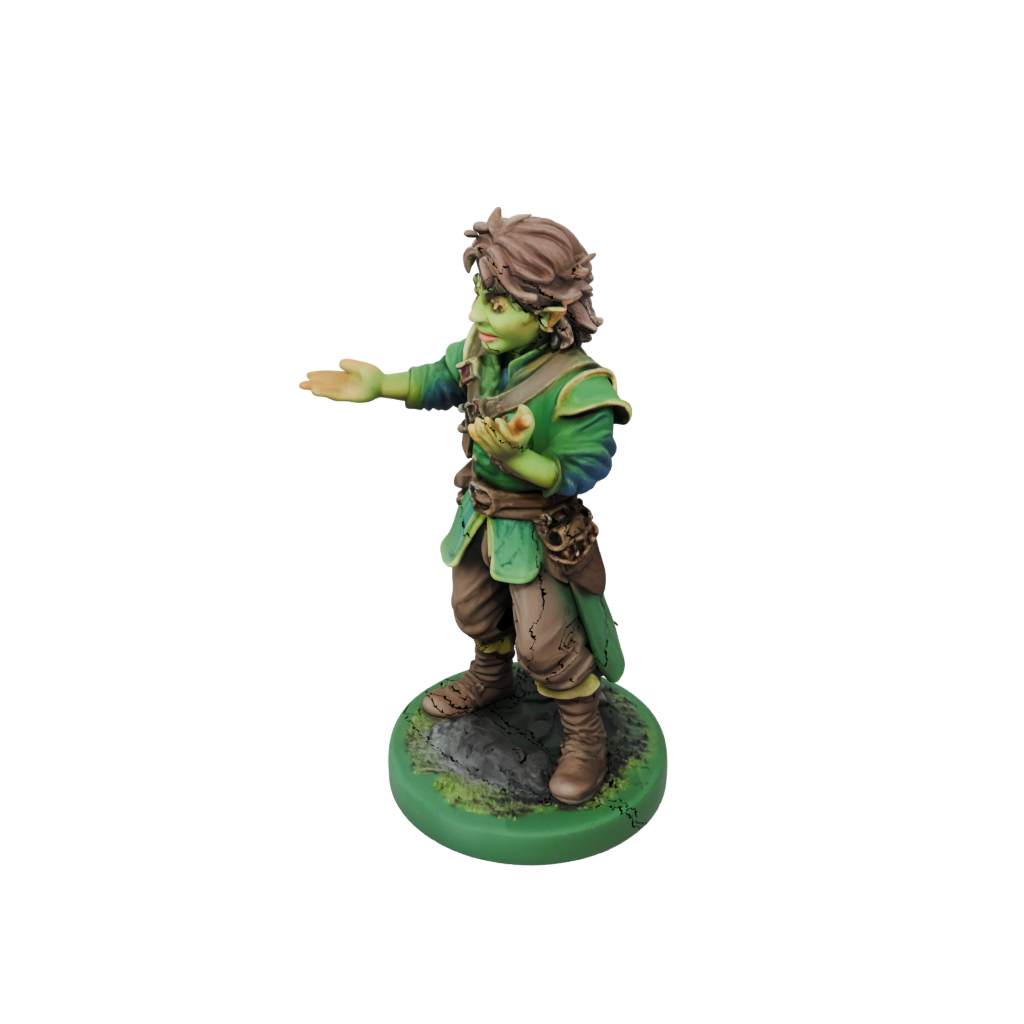 Neon Halfling Bard