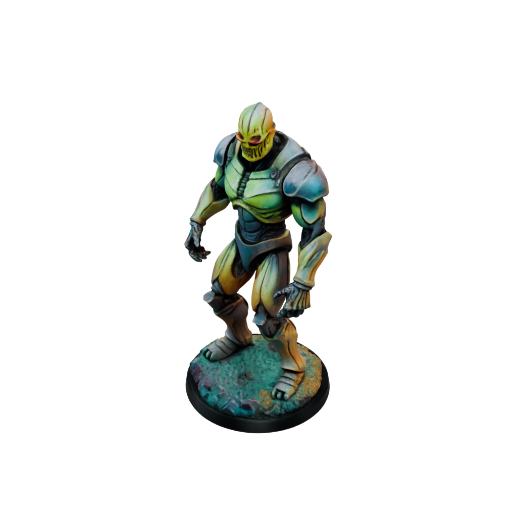 Neon Iron Golem