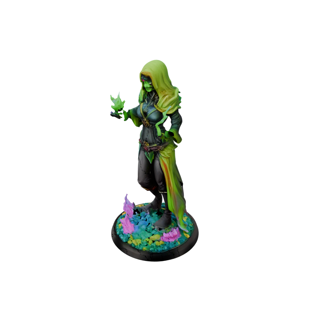Neon Necromancer Summoner