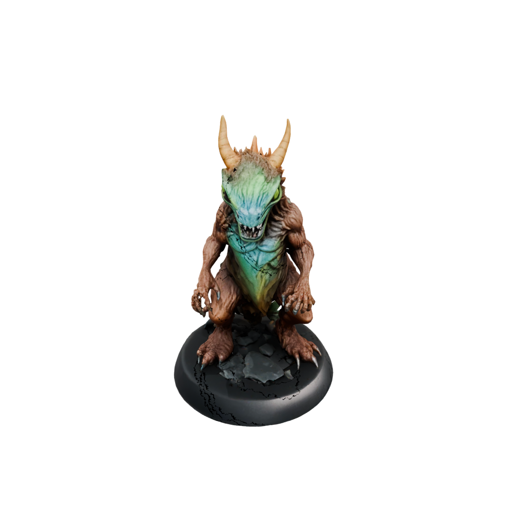 Neon Rust Monster Critter