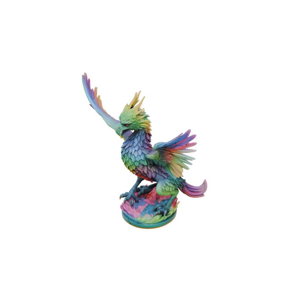 Neon Winged Griffin