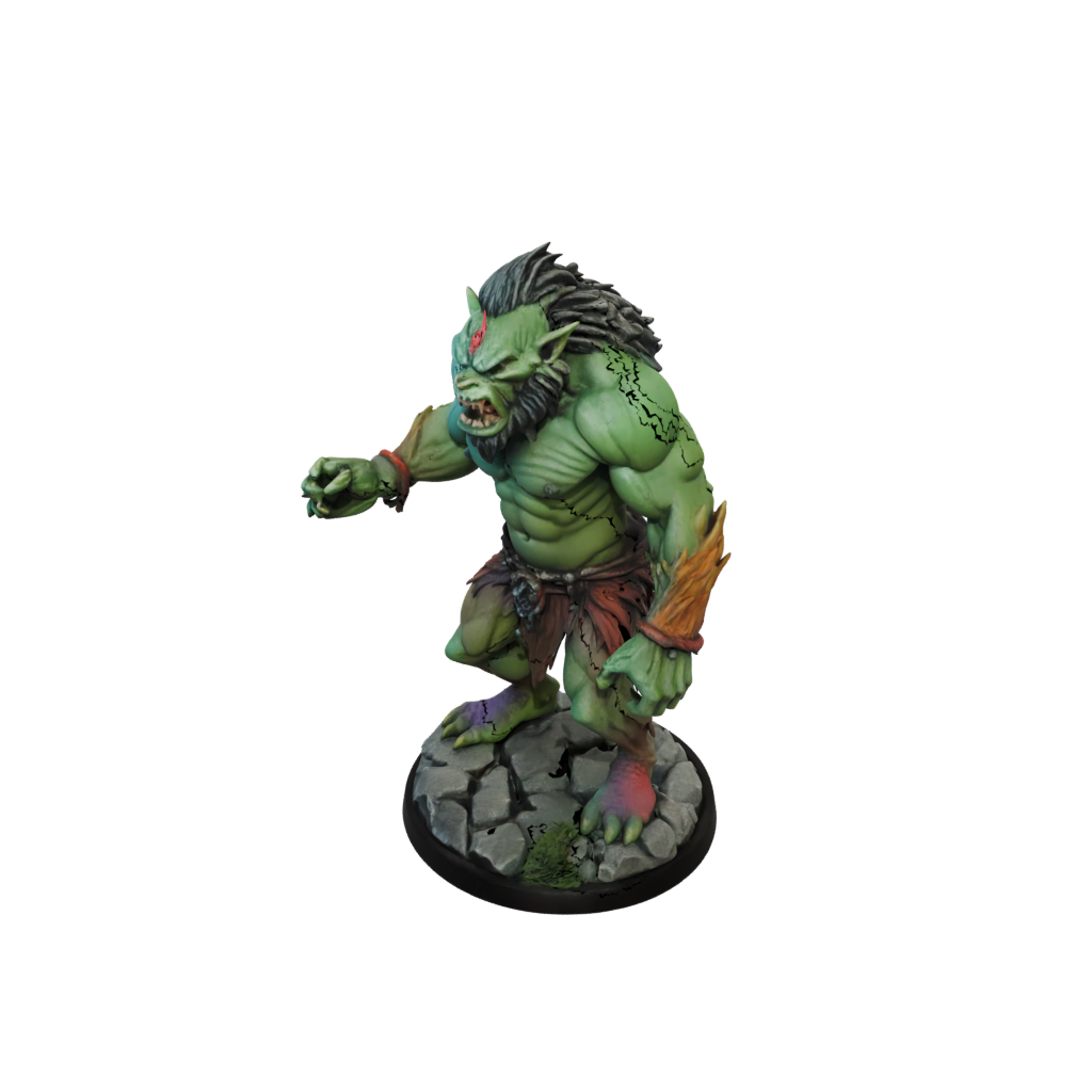 Neon Cave Troll