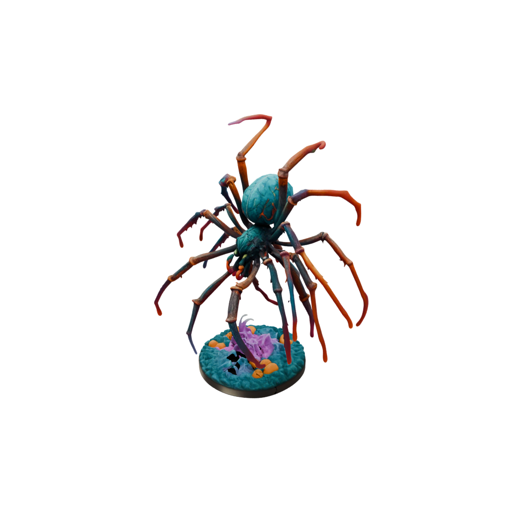 Neon Giant Spider