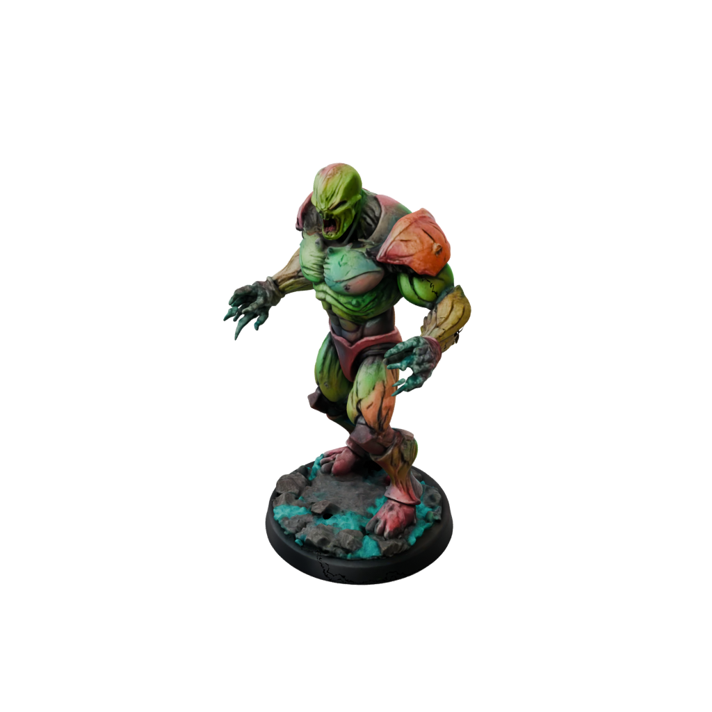 Neon Iron Golem