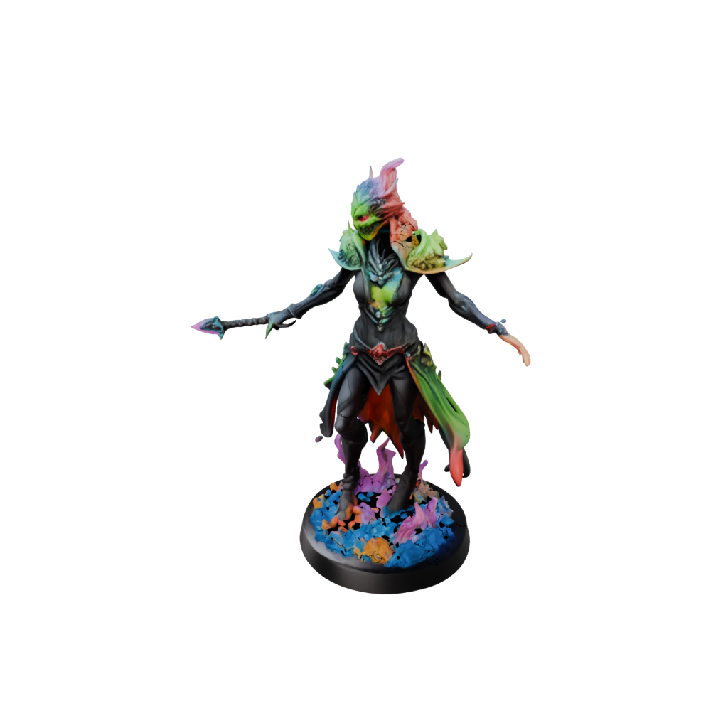 Neon Necromancer Summoner