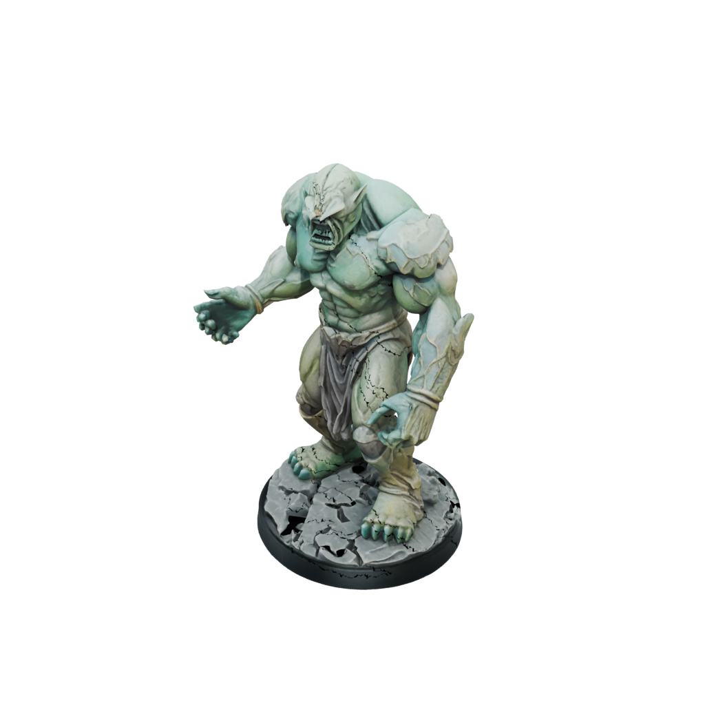 Neon Stone Golem