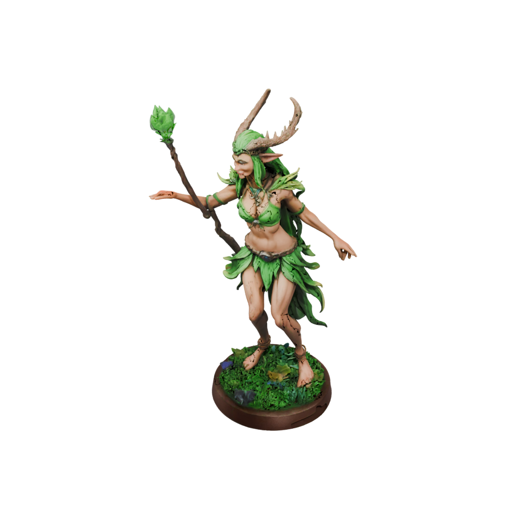 Neon Wood-Elf Druid