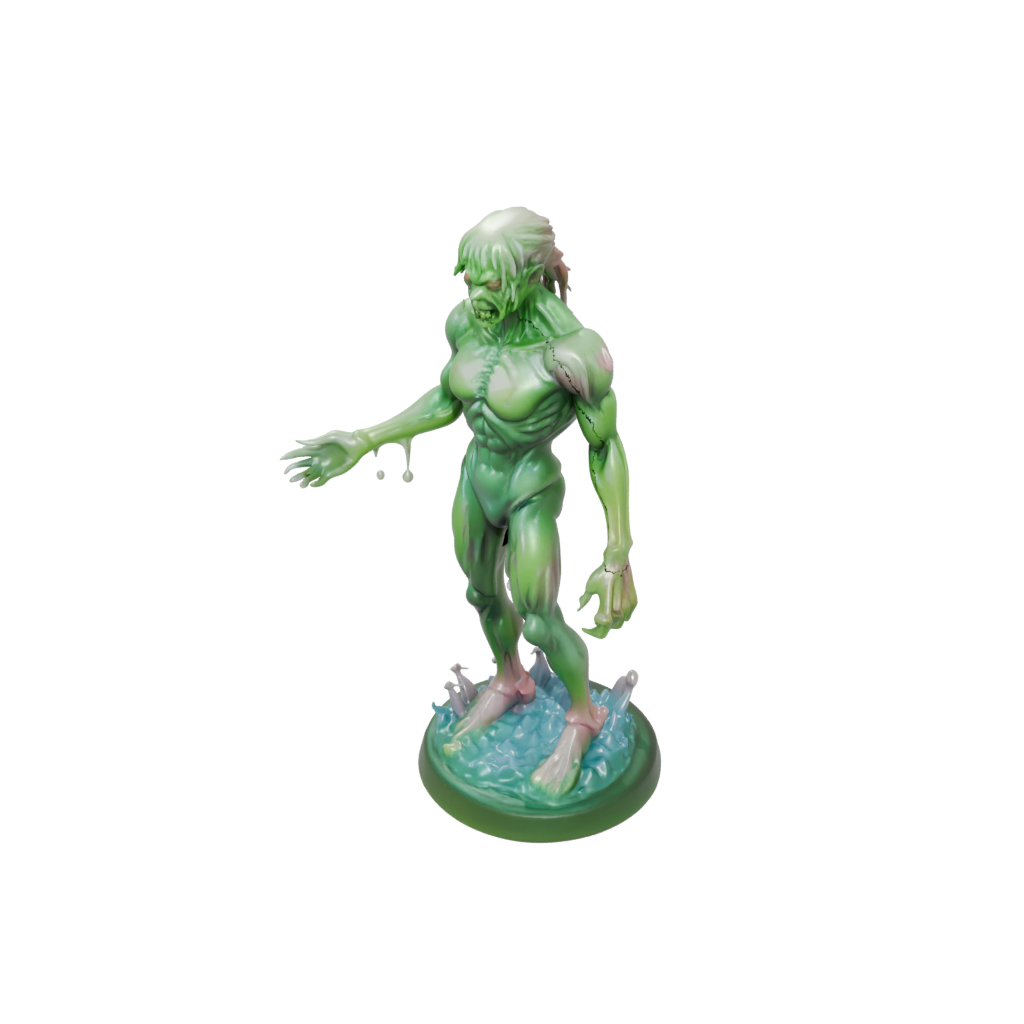 Neon Gelatinous Cube Ooze