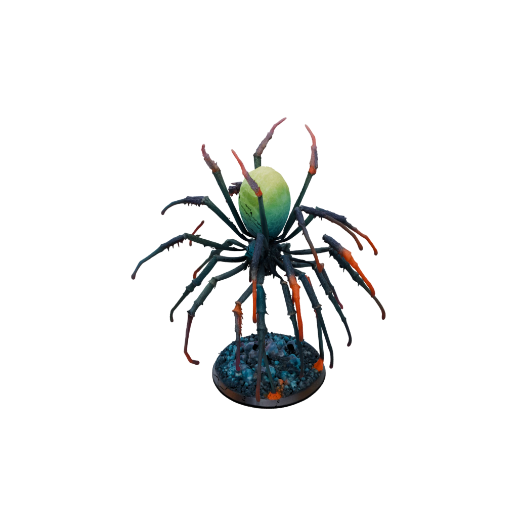 Neon Giant Spider