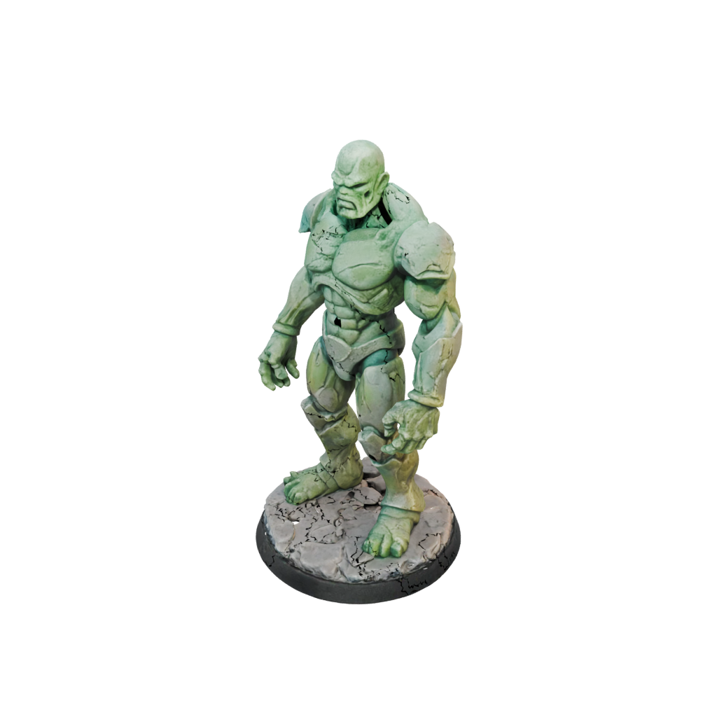 Neon Stone Golem