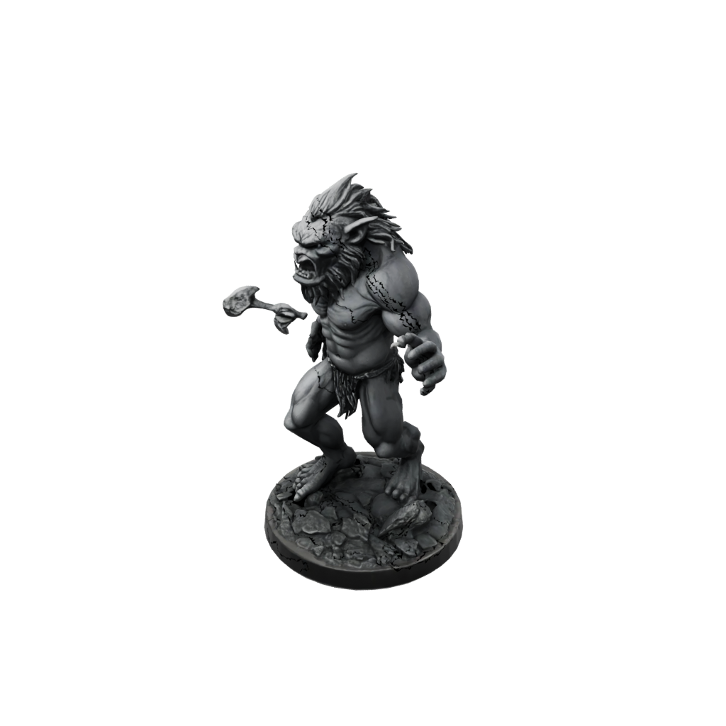 Obsidian Cave Troll