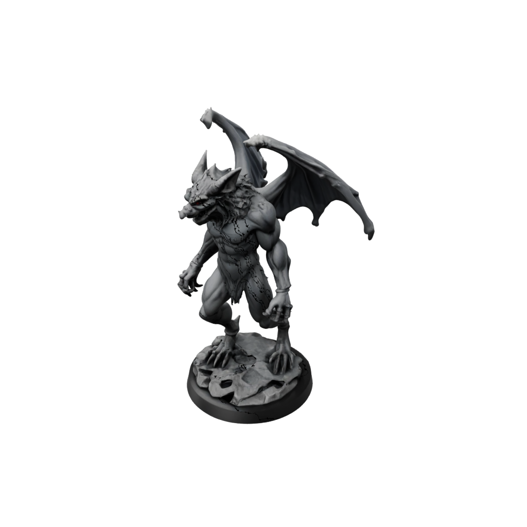 Obsidian Gargoyle Sentinel