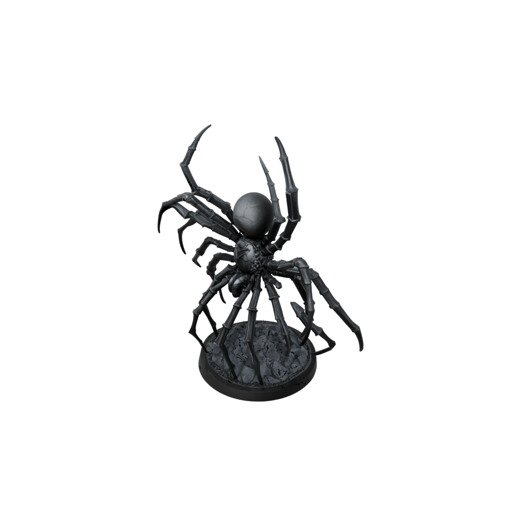 Obsidian Giant Spider