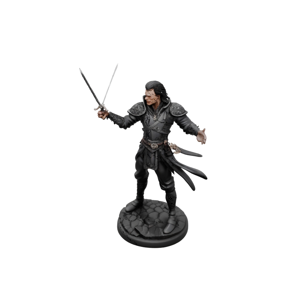 Obsidian Human Swordmaster