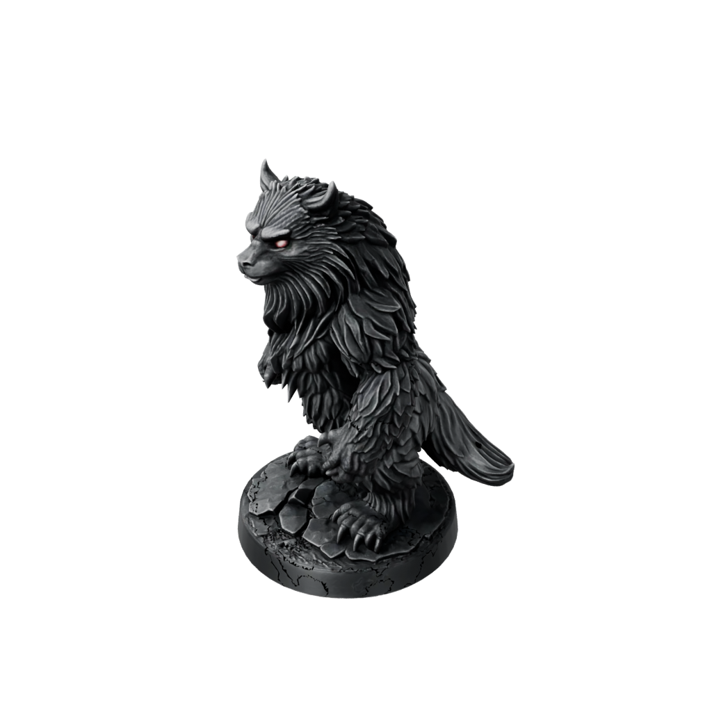 Obsidian Owlbear Beast