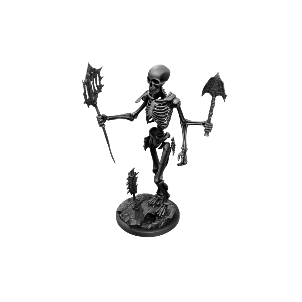 Obsidian Skeleton Warrior