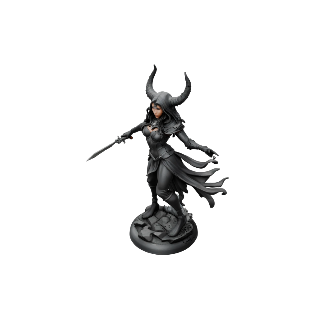 Obsidian Dark Sorceress