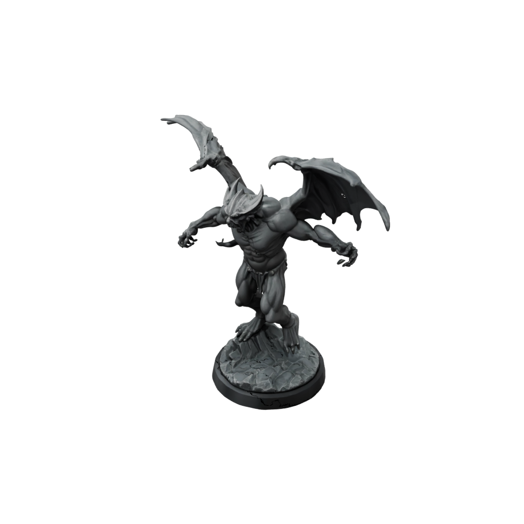 Obsidian Gargoyle Sentinel