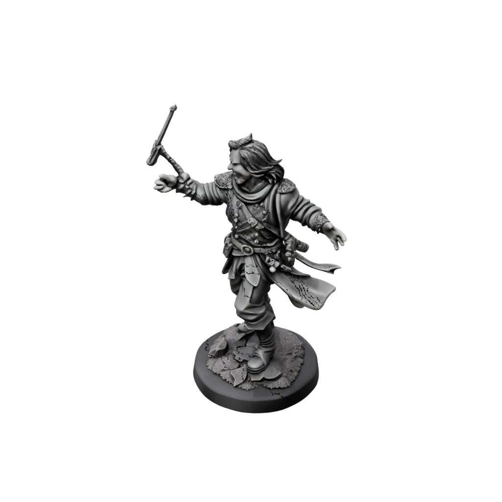 Obsidian Halfling Bard