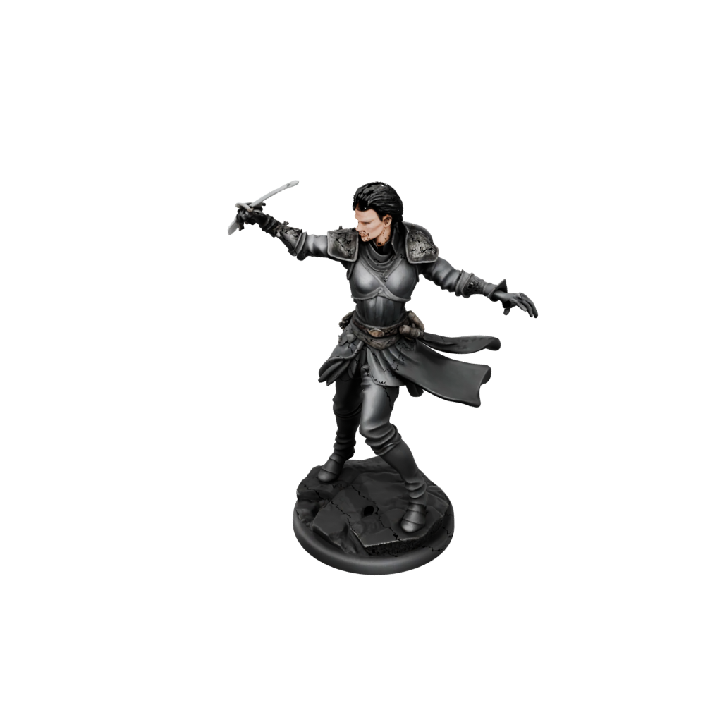 Obsidian Human Swordmaster