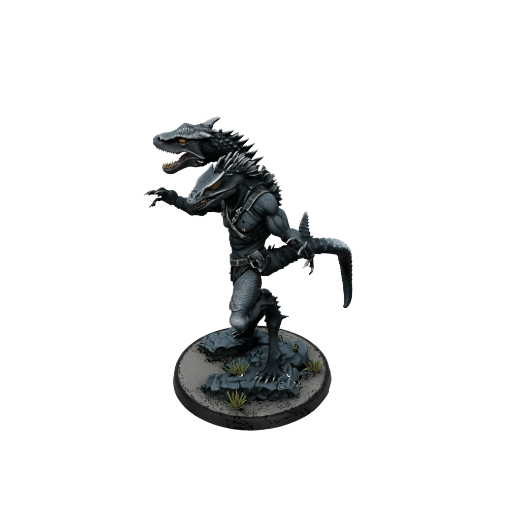 Obsidian Lizardfolk Hunter