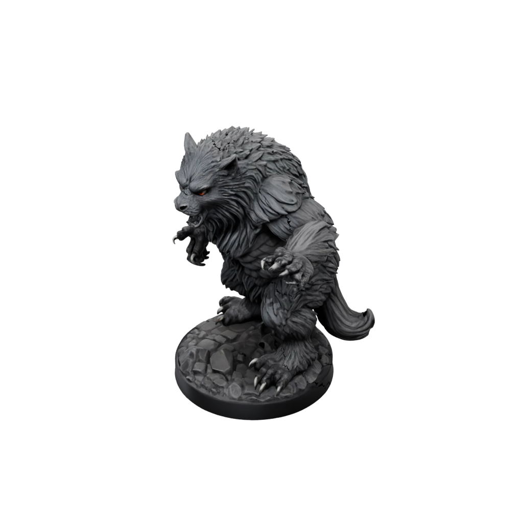 Obsidian Owlbear Beast