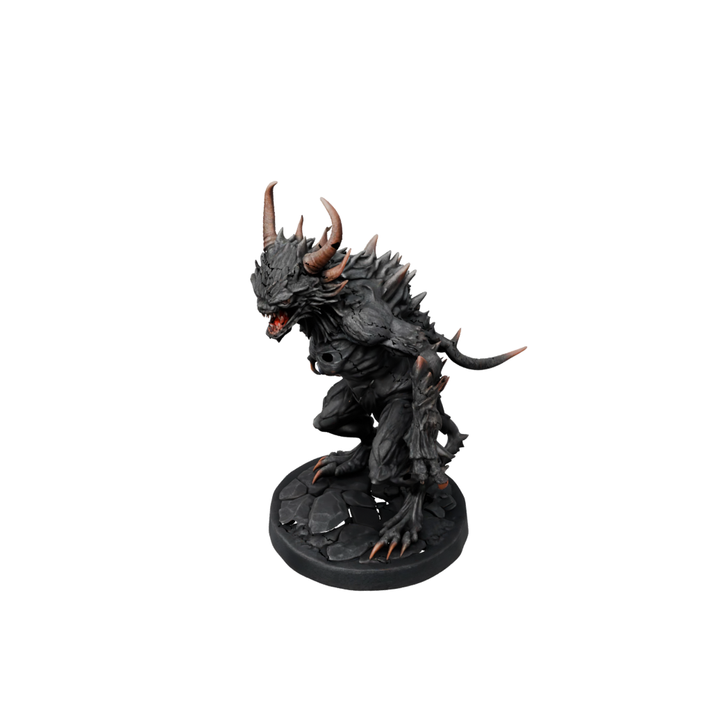 Obsidian Rust Monster Critter