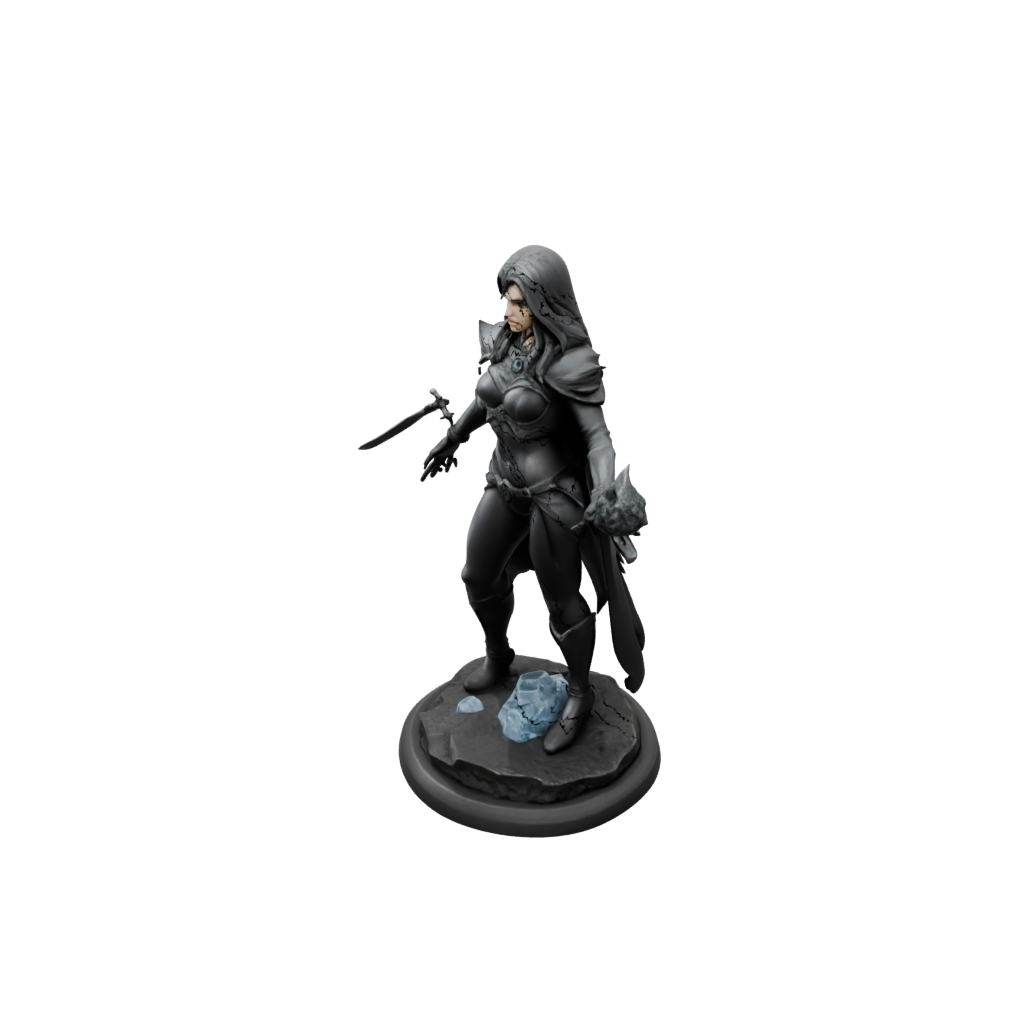 Obsidian Dark Sorceress