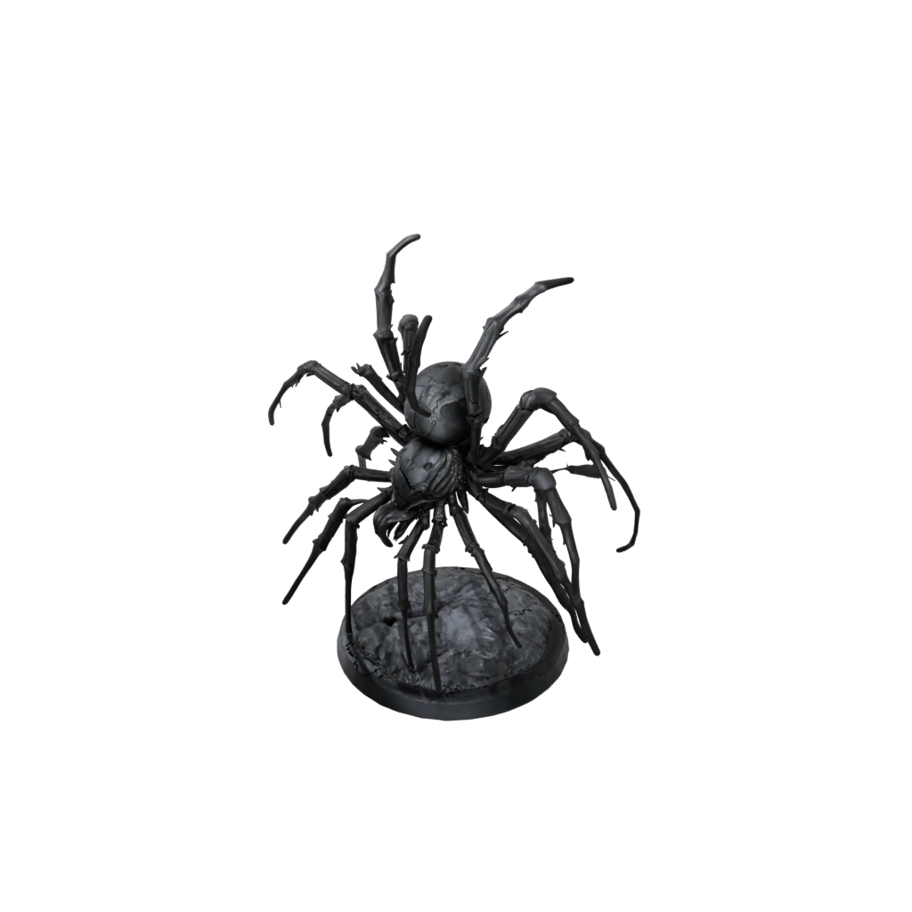 Obsidian Giant Spider