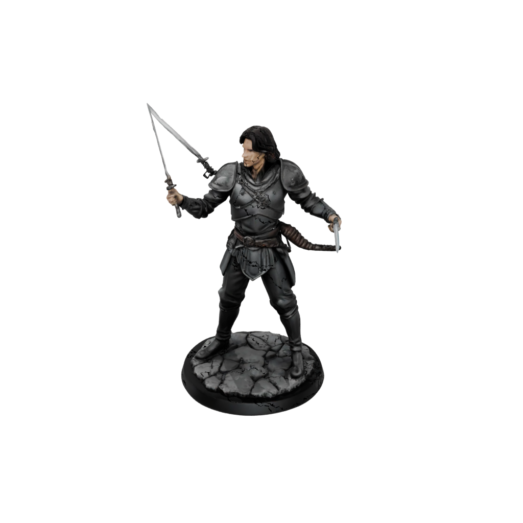 Obsidian Human Swordmaster