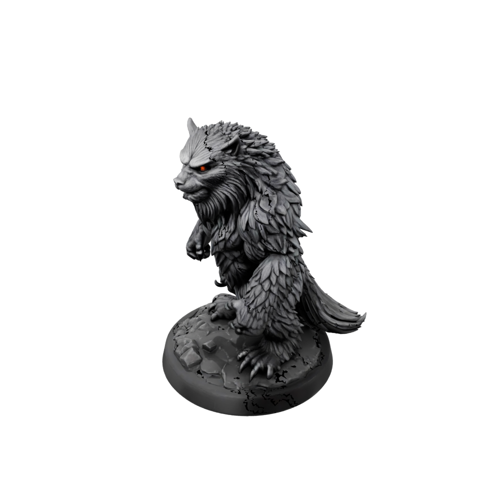 Obsidian Owlbear Beast