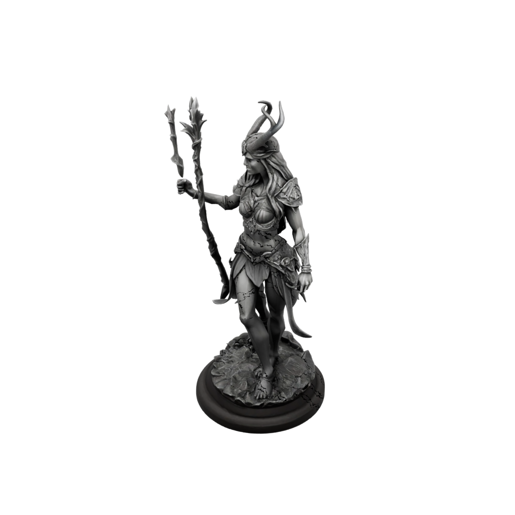 Obsidian Wood-Elf Druid
