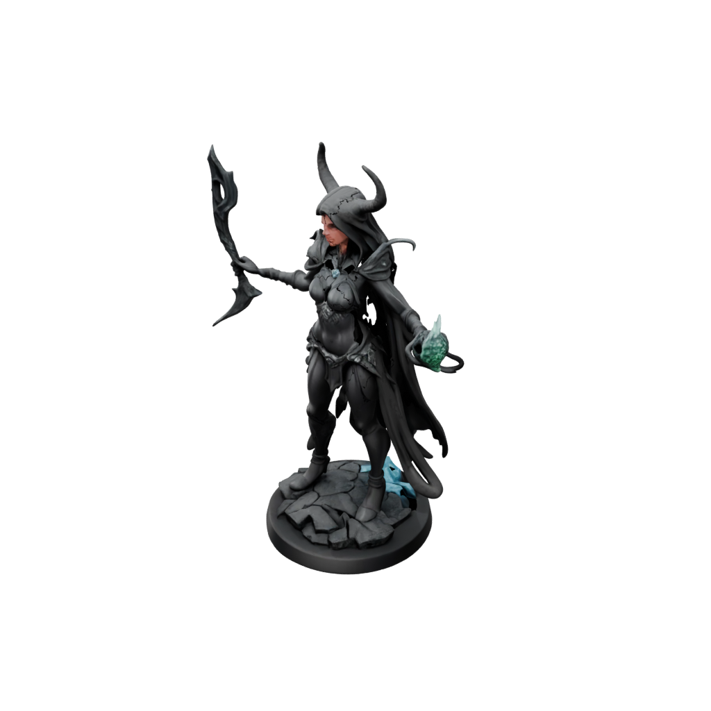 Obsidian Dark Sorceress