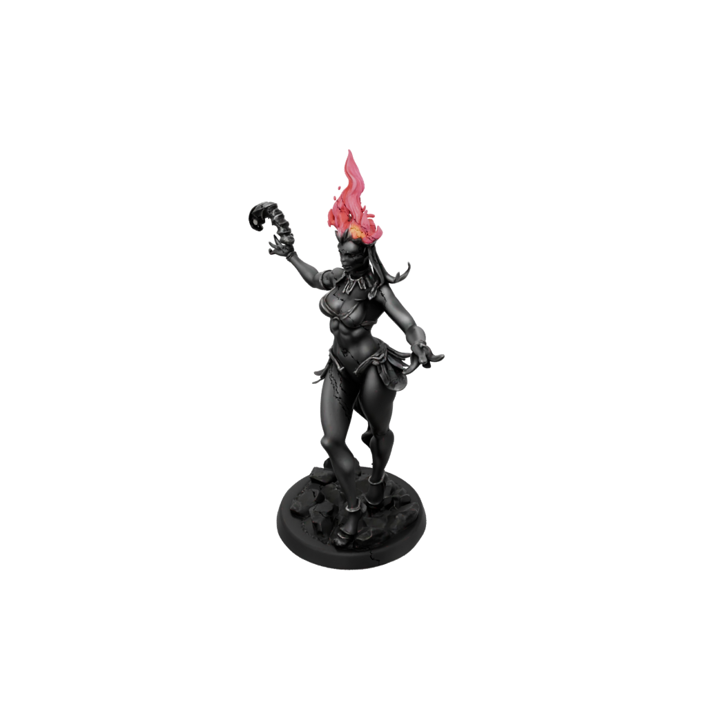 Obsidian Fire Genie Efreet