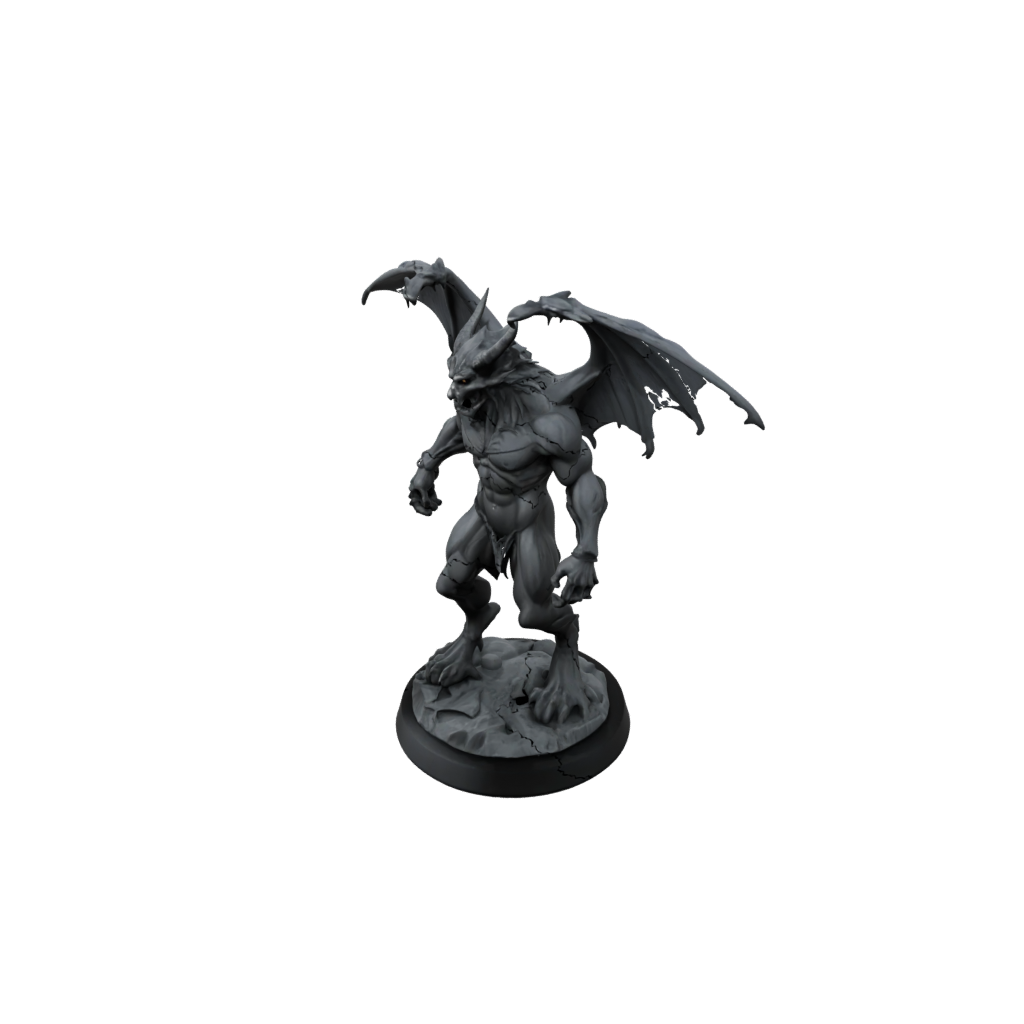Obsidian Gargoyle Sentinel