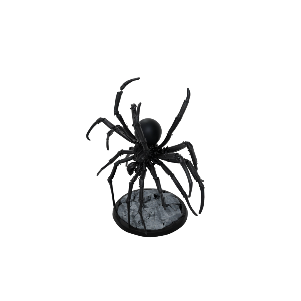 Obsidian Giant Spider